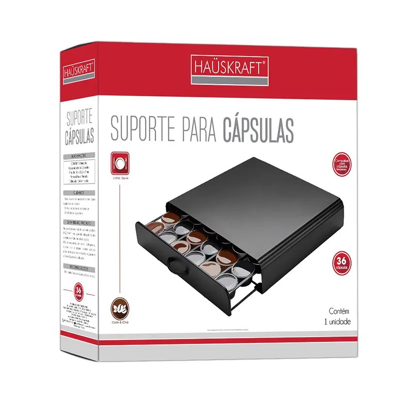 Suporte para Cápsula Bandeja 36UN Preto — imagem 2