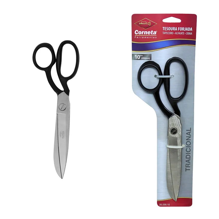 Tesoura Tapeceiro Alf Cristal 10" — imagem 2