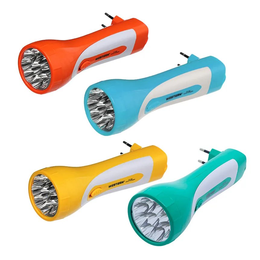 Lanterna Recarregável Curta 9LEDS — imagem 4