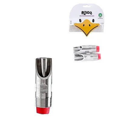 Bico Bebedouro Aves 2 Peças Aço Inox — imagem 2