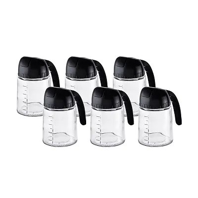 Azeiteiro Vidro Olive Preto 300ml — imagem 3