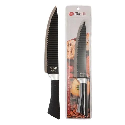 Faca Chef 7,5' Aço INOX e Plástico PP 32 cm x 4,5 cm x 2 cm — imagem 2