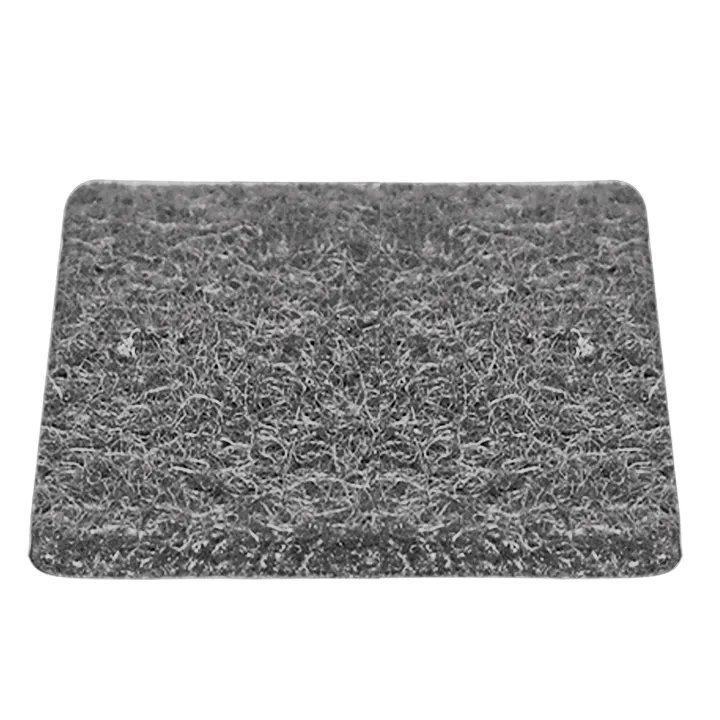 Protetor Auto Adesivo Poliéster Quadrado Preto 2cm 16Pçs — imagem 2