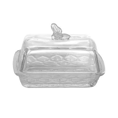 Manteigueira Vidro Bee 15cm — imagem 4