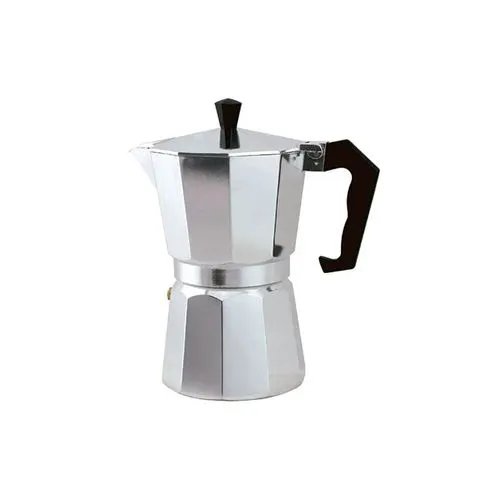 Cafeteira Italiana 3 Xícaras 125 ml Alúminio 14 cm x 15 cm — imagem 2