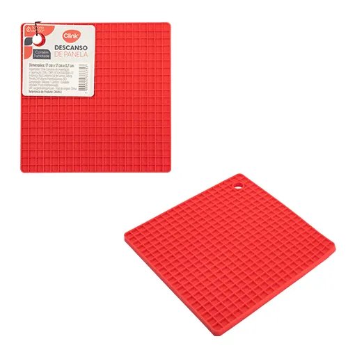 Descanso Panela Silicone 17 cm x 17 cm x 0,7 cm — imagem 2