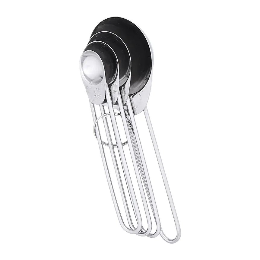 Colher Medidora Inox 4 Peças — imagem 3