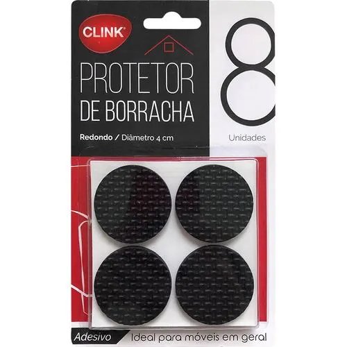 Protetor Redondo Moveis Borracha 4 cm — imagem 2