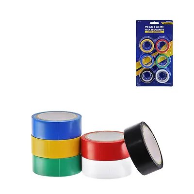 Fita Isolante CL 5m x 19mm 6 Peças — imagem 4