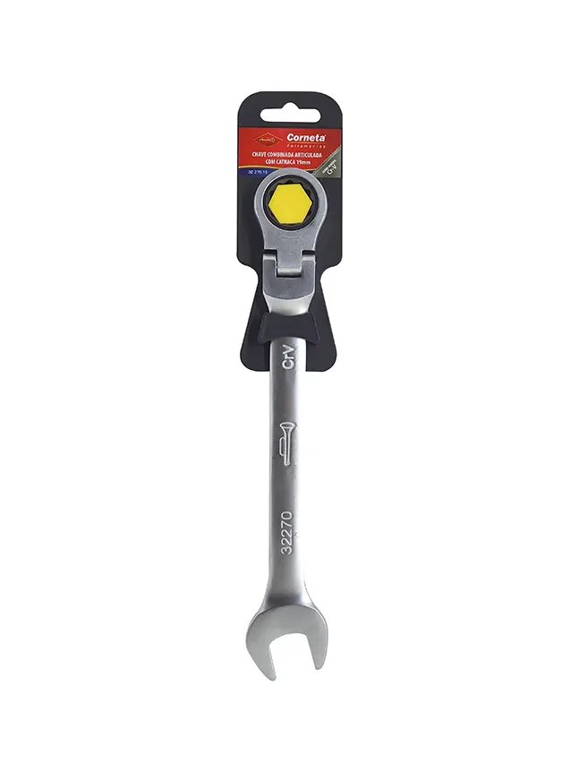 Chave Combinada Catraca Articulada 19mm — imagem 2