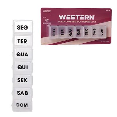 Porta Comprimidos Retangular — imagem 3