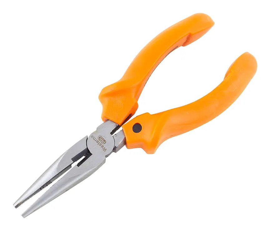 Alicate Bico M Cana Pro Laranja 6" — imagem 3