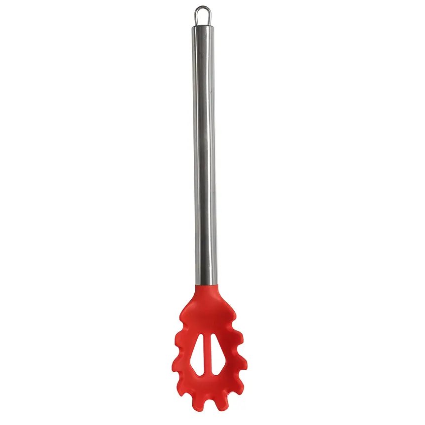 Pegador Massa Vermelho Cabo Inox 32cm — imagem 2
