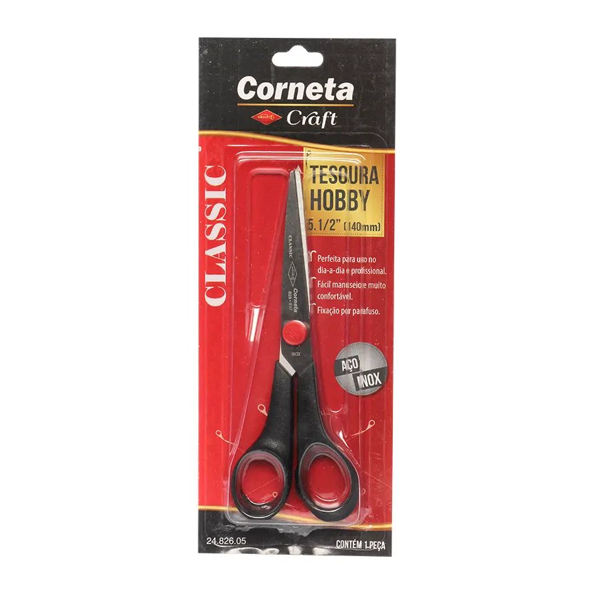 Tesoura Classic Hobby 5" — imagem 4