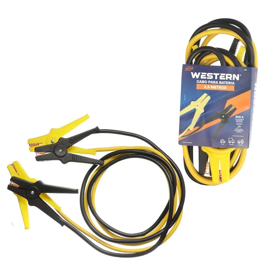 Cabo Bateria 600A Auto 2,5m — imagem 2