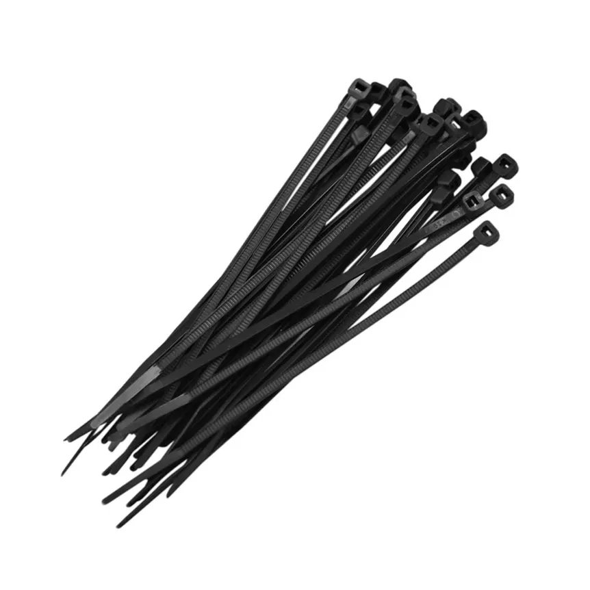 Jogo com 100 Abraçadeiras Preto 2,5x150mm — imagem 3