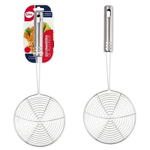 Escumadeira Aço INOX 31 cm x 11,5 cm x 3 cm — imagem 2