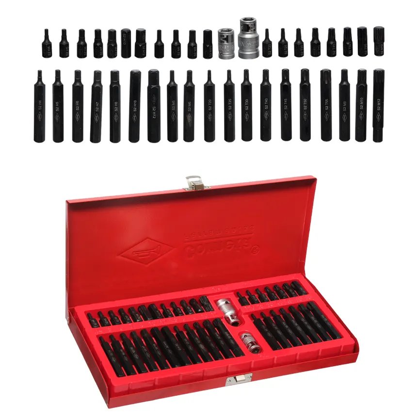 Jogo Bits Allen Multidentado Torx 40 Peças — imagem 4