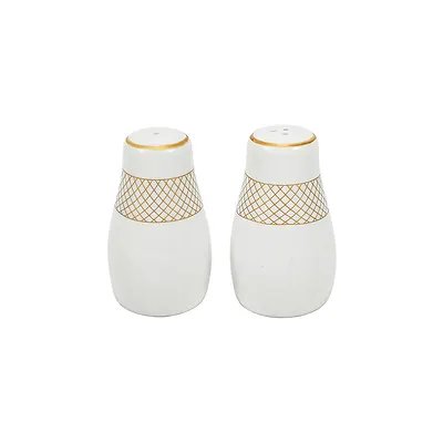Saleiro/Pimenteiro Regal Branco 2 Peças — imagem 2