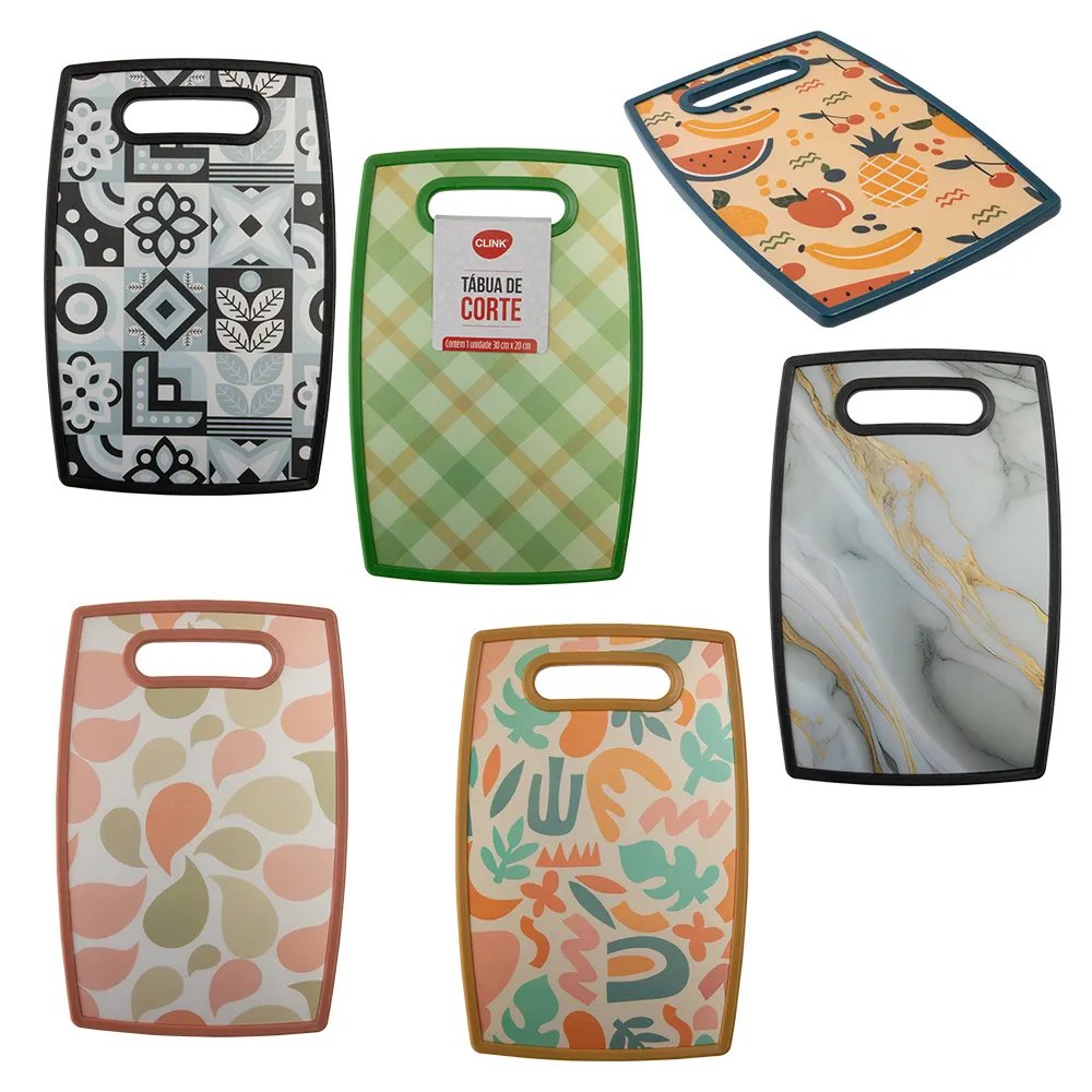 Tábua Corte Estampada PVC 30 cm x 20 cm (1 un) — imagem 2