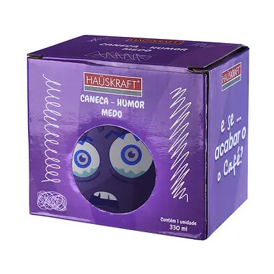 Caneca Humor Medo 330ml — imagem 3