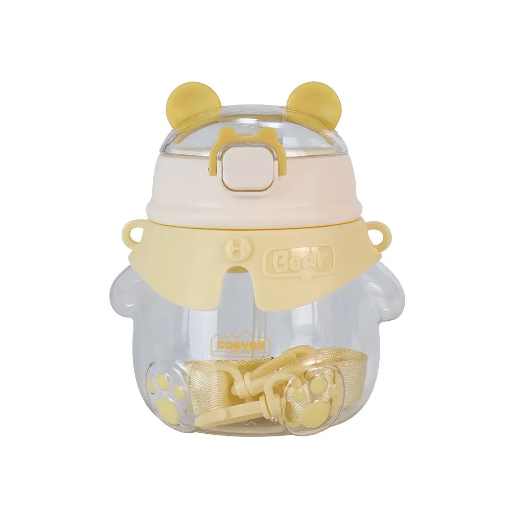 Garrafinha Infantil de Água com Canudo Sortida 13,7X15,9cm / 850ml