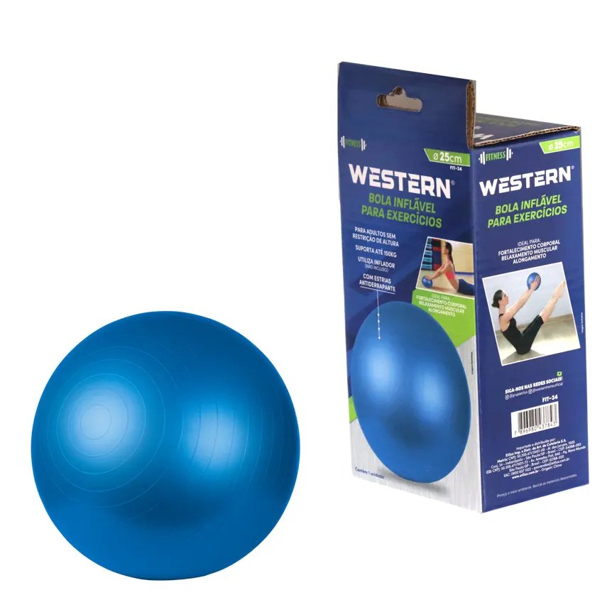Bola Inflável Exercício 25cm — imagem 2
