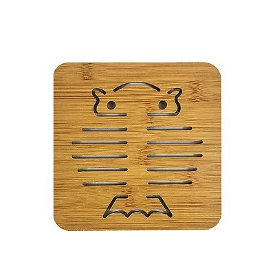 Descanso Panela Quadrado Bambu 16cm — imagem 3