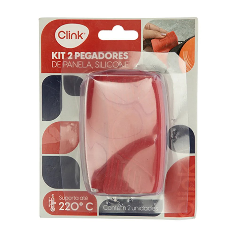 KIT 2 Pegadores Panela Silicone 8 cm x 2,5 cm x 4 cm — imagem 3