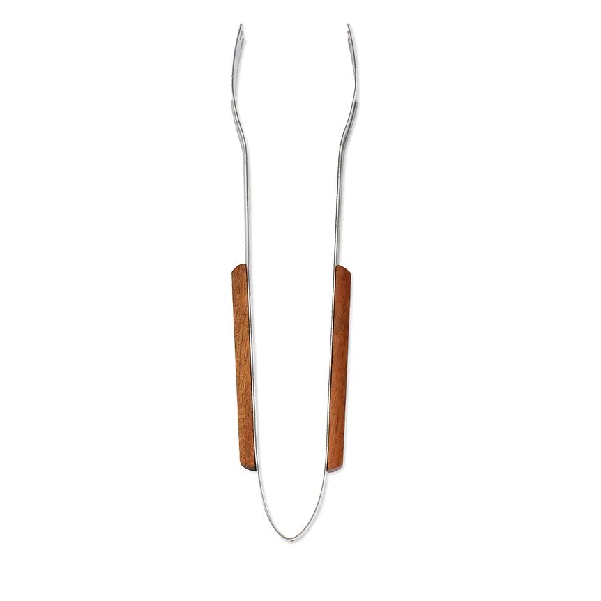 Churrasco Pegador Inox Madeira 38cm — imagem 3
