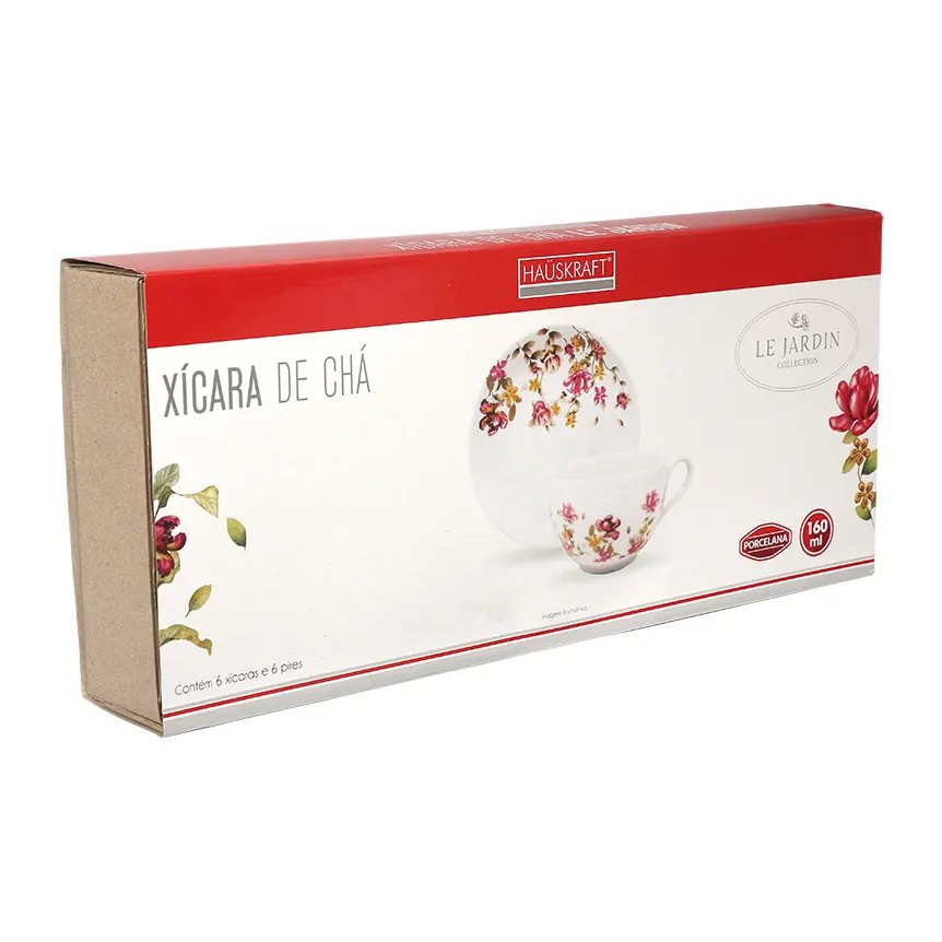Xícara de Chá com Pires Le Jar 160ml 6 Peças — imagem 4