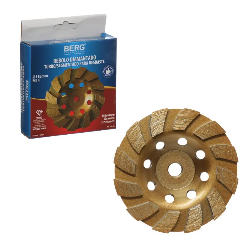 Rebolo Diagonal Des BER 115x14mm — imagem 3