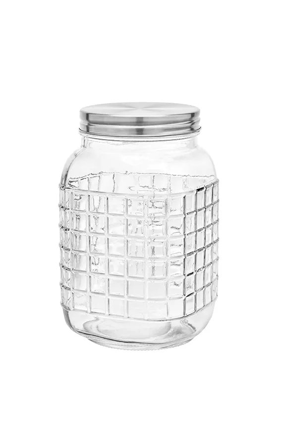 Pote Quadrado Vidro Quadri 1,5L — imagem 2
