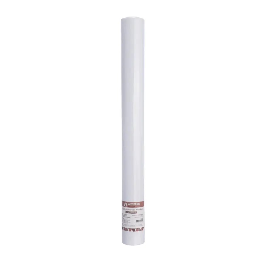 Papel de Parede Branco 5m x 45cm — imagem 3