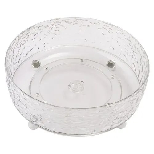 Bandeja Rotatoria Plástico PET 23 cm x 23 cm x 8,7 cm — imagem 2