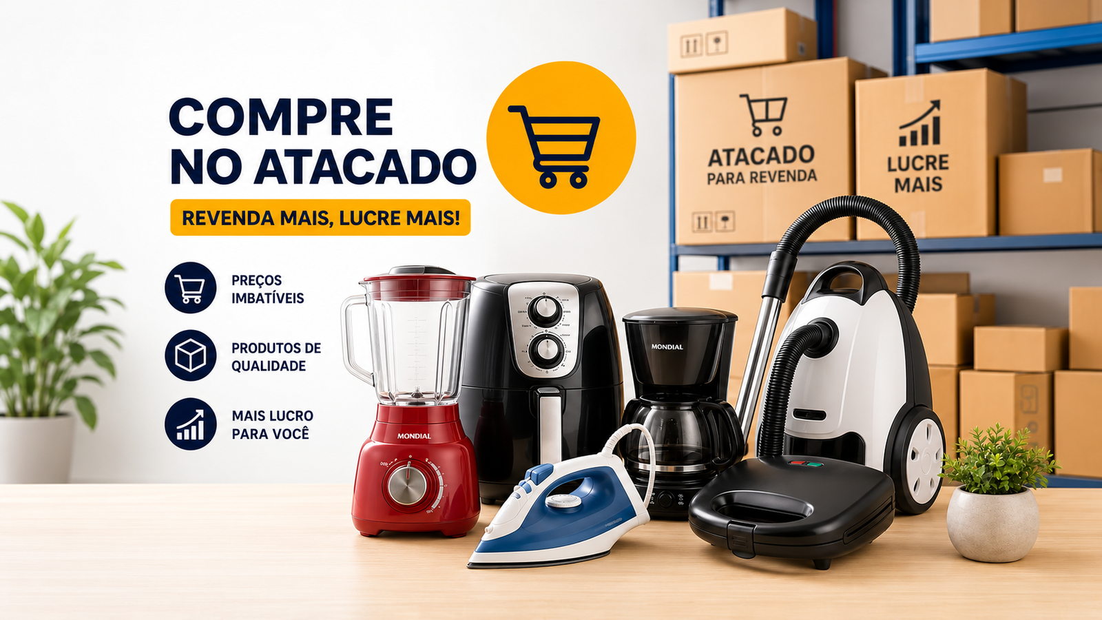 atacado utilidades domésticas