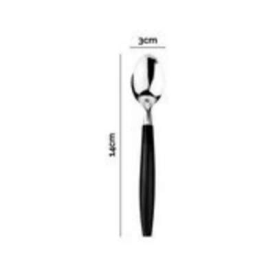 Colher de Sobremesa Caprese Preto