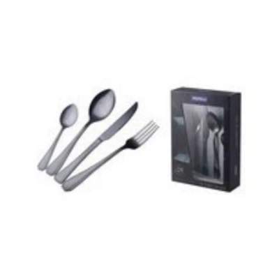 Conjunto Talheres Victoria Black 24 Peças