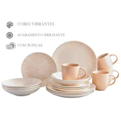 Aparelho de Jantar Nyssa 16 Peças