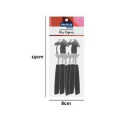 Colher de Sobremesa New Caprese Preto 6 Peças