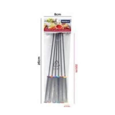 Conjunto de Garfos Inox para Petisco 6 Peças