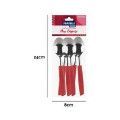Colher de Mesa New Caprese Vermelho 6 Peças