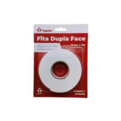 Fita Adesiva Dupla Face 1,7mm x 3mts