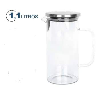 Jarra de Vidro Borossilicato