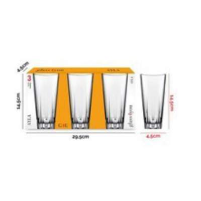 Conjunto de 3 Copos Altos 330ml Ayla G4U