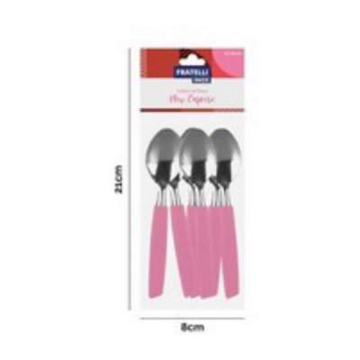 Colher de Mesa New Caprese Rosa 6 Peças