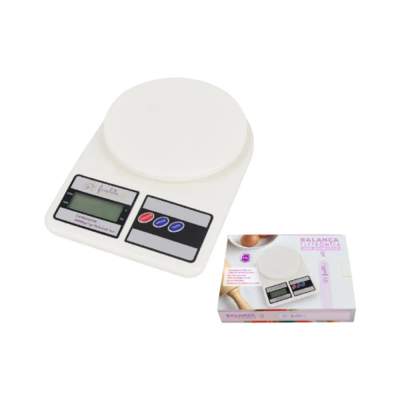 Balança Digital para Cozinha, Uso Domestico 10Kg - Acompanha Pilha