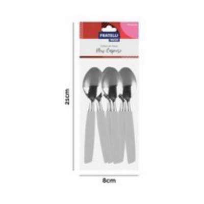 Colher de Mesa New Caprese Cinza 6 Peças