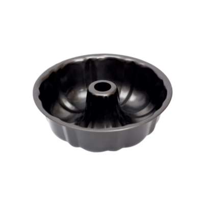 Assadeira com Furo No Meio para Bolo 24 X 7,8 cm - Aço Carbono com Revestimento Antiaderente