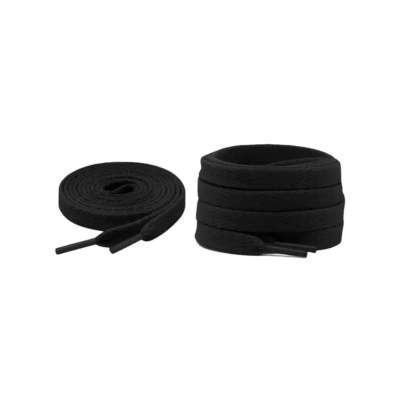 Par de Cadarço Chato Preto